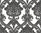 Livingwalls 911014211 554949 Vliestapete Flock Trend Neo Barock schwarz weiß