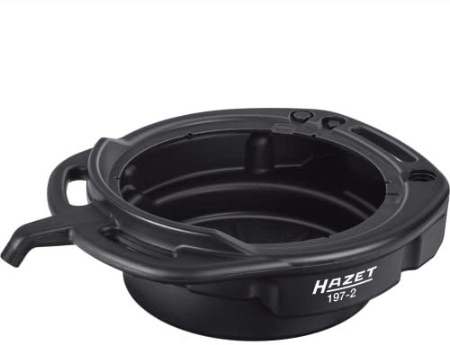 HAZET Mehrzweckwanne 197-2,16 Liter, mit Ausgießhahn, für Ölwechsel, Ölfilterwechsel und Reinigung von Teilen, bruchsicheres Polyethylen