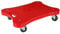 EDUPLAY 170016-RO Rollbrett, 30 x 40 x 9,5 cm, rot (1 Stück)