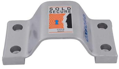 Oxford LK396 Anchor14 Ground Anchor / Wall Anchor. Bike Security., Silver