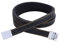 Morella Damen Wickelarmband zweireihig mit Zirkoniasteinen und Magnetverschluss schwarz