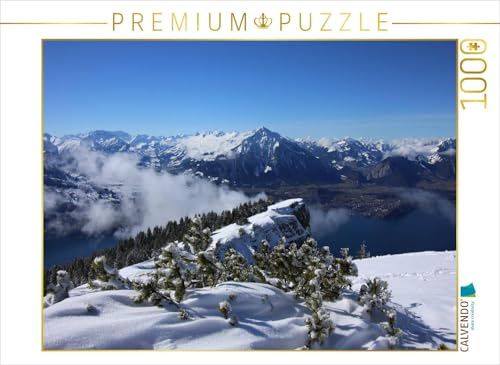 CALVENDO Puzzle Niederhorn, Berner Oberland, Schweiz | 1000 Teile Lege-Größe 64 x 48 cm Foto-Puzzle für glückliche Stunden
