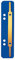 Heftstreifen aus Karton, kurz, Metall, blau