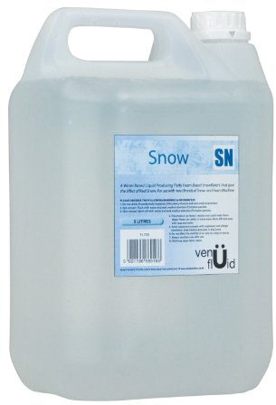 SoundLAB FL705 5 Litre Venu Clear Bottle of Snow and Foam Fluid
