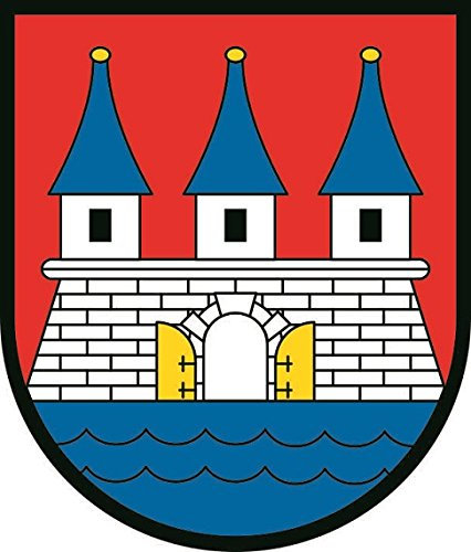 U24 Aufkleber Hamburg Altona Wappen Autoaufkleber Sticker Konturschnitt
