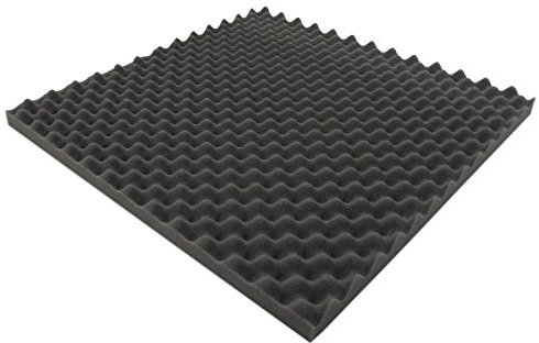 Akustikpur - 1m² = 4 St. ca. 49 cm x 49 cm x 3 cm - Noppenschaumstoff, Akustikschaumstoff, Akustik Schaumstoff,Akustik Dämmung