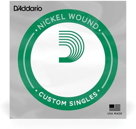 D'Addario NW028 Nickel Wound Electric Guitar Single String, .028