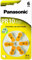 Panasonic Zinc Air 'Hearing Aid' Batteries PR10 x 6