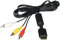 KMD - Câble AV (audio / video) RCA pour console Playstation PS1 / PS2 / PS3