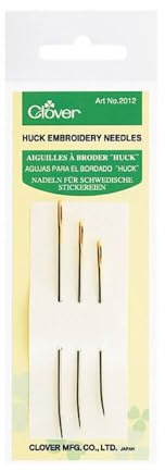 3/Pkg -Needles Huck Embrdy