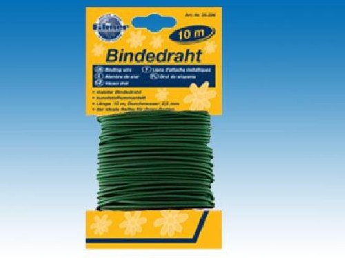 Filmer 25.226 Pflanzen / Gemüse Bindedraht - grün gummiummantelt - d= 2,5mm - 10m