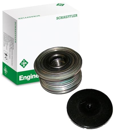 INA Generatorfreilauf Riemenscheibe Lichtmaschine 2310000QA1 8200399801 7711134728 Kompatibel mit RENAULT Clio 3 Schrägheck BR0/1, CR0/1 Clio 2 BB0/1/2, CB0/1/2 KANGOO KC0/1 CLIO Grandtour KR0/1