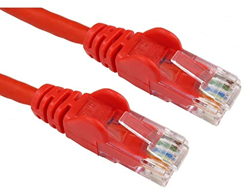 Cables Direct Cat6 10m LSOH Network Cable U/UTP (UTP) Red - Network Cables (10m, LSOH, 10m, Cat6, U/UTP (UTP), RJ-45, RJ-45, Red)