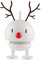 Hoptimist - Skandinavisches Design - Weihnachtsfigur - Small Reindeer Bumble - Weiß - Höhe: 9 cm - Geschenkidee