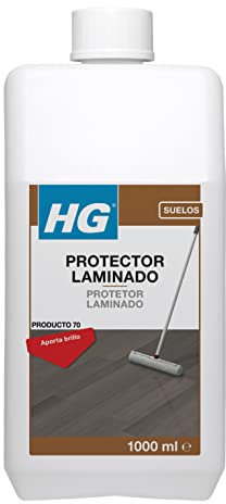 HG Abrillantador Protector Laminado con Acabado Brillante Contra Rasguños y Desgaste Para Todos los Suelos, Antideslizante – 1 L (136100130)