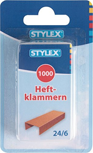 Stylex 31100 Heftklammern 24/6 1000 Stück