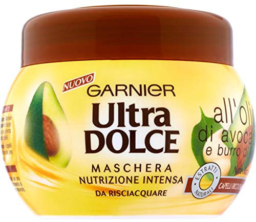 Haarmaske Ultra Dolce Maske trockenes Haar Avocado & Shea-Butter 300 Ml