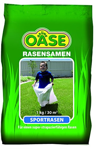 Grüne Oase Rasensamen GO-120 Sportrasen 1 kg, grün