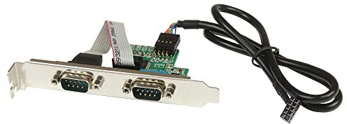 StarTech.com 61cm interner USB Mainboard Header auf Seriell RS232 Adapter - IDC auf RS-232/DB9 Slotblech Adapter
