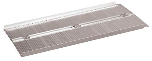 Homecraft Access Suitcase Ramp, Designed for Both Scooter and Wheelchairs, Double Wide Track Offers Safety and Support, 1220mm (4 ft.), Non-Slip Surface (Eligible for VAT relief in the UK)
