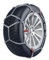 Schneekette König CB-12 PKW für die Reifengröße 235/45 R19 Preis-Leistungs-Sieger (1 Satz - 2 Stück Schneeketten) im Set mit hochwertigen Handschuhen