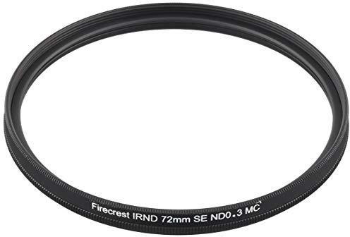 Firecrest ND 72mm Graduated Neutral Density 0.3 (1 Stop) Filter for photo, video, broadcast and cinema production