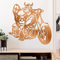 Wikinger Biker Wandtattoo in 6 Größen - Wandaufkleber Wall Sticker - Dekoration, Küche, Wohnzimmer, Schlafzimmer, Badezimmer