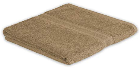 EXKLUSIV HEIMTEXTIL Frottier Handtücher Badetuch 100 x 150 cm Sand 500 g