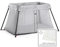 BabyBjörn Travel Crib Light Bundle Pack - Silver and Fitted Sheet by BabyBjÃƒ¶rn