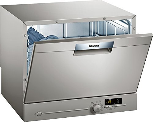 Siemens SK26E821EU iQ300 - Lavastoviglie, A+, 174 kWh/anno, 6 MGD, 2240 l/anno, silenzioso, AquaStop