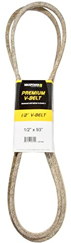 MAXPOWER | Courroies 347536, renforcé au kevlar, 1/2'' x 93'' - 4L930 - longueur extérieure L(a) 2370 mm