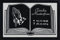 LaserArt24 Granit Grabstein, Grabplatte oder Grabschmuck mit dem Motiv Buch-g02 und Ihrem Text/Daten