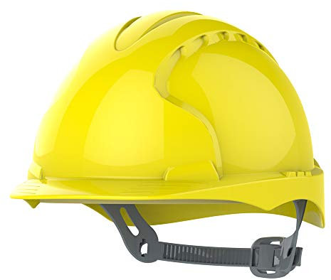 JSP EVO®2 Safety Helmet - Slip Ratchet - Yellow (AJE030-000-200)