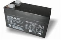 NP1.2-12, 12v 1.2Ah Ultramax Rechargeable Lead Acid Battery