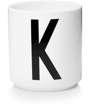 Design Letters Tasse a Cafe (A-Z) | Cadeau Noel Homme, Cadeau Noel Femme | Idéal pour Decoration Noels, Decoration Table | Porcelaine Mug avec Initiale | Tasse Cappuccino | Tasses à thé, 250 Ml