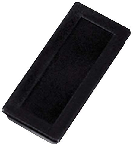 Dahle 95850 Haftmagnet (23 x 50 mm) 10 Stück schwarz