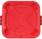 Rubbermaid Commercial BRUTE Trash Can Lid, Red, FG352900RED