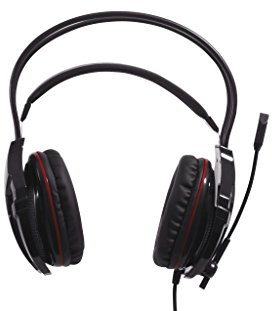 GAMDIAS EROS V2 Binaural Head-band Black headset - headsets (PC/Gaming, Binaural, Head-band, Black, Wired, 1.2 m)