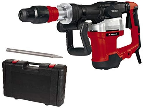 Einhell 4139090 Te-DH 1027 Martello Demolitore, 1500 W, 1.900 percussioni/min, attacco SDS max, Rosso, Nero