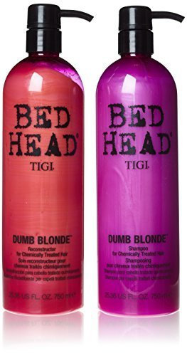 Tigi Bed Head Colour Combat Dumb Blonde Shampoo and Conditioner Duo Set 750 ml by Bed Head