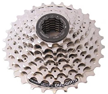 Shimano Kassette 8 Fach, Silber, 12 x 12 x 4 cm