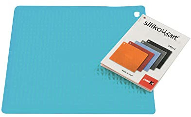 Silikomart | Presina Sottopentola in Silicone, Misure 175 x 175 mm, Colore Blu,