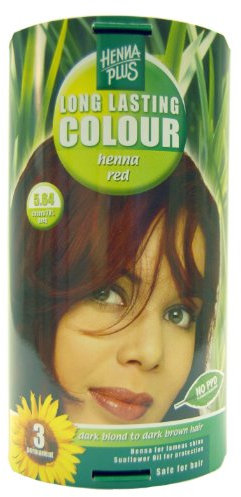 Hennaplus 49146 Long Lasting Colour 5,64 Henna Red, 100ml
