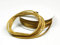10m Rolle Flechtkordel Satin 2mm (Gold) // Satinkordel Kordel Flechtschnur Schmuckschnur Satinschnur Zierkordel Kumihimo