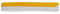 Taekwondogürtel / Taekwondo Belt - Weiß + Gelb, 220cm