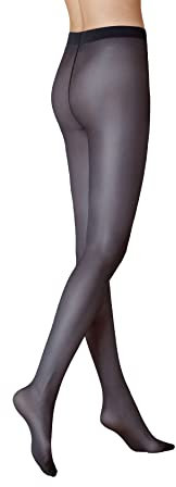 KUNERT Damen Strumpfhose Satin Look 20 transparent glänzend 20 DEN Marine 0880 48/50