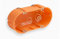 Hohlwanddose 2-f. 45mm tief orange