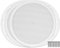 Reliable Hardware Company RH-4002-10-2-A White Universal Surface Mount 10 Speaker Covers, Pair