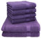 Betz Premium Handtuch-Set - 6 teiliges Handtücher-Set - 2X Duschtücher - 4X Handtücher - 50x100 cm - Lila