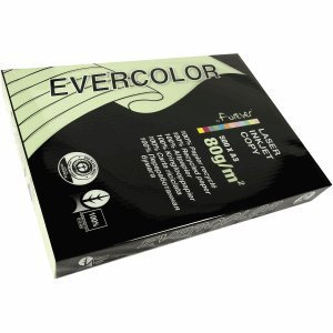 5 x Clairefontaine Kopierpapier Forever Evercolor DIN A3 hellgrün 80 g/qm VE=500 Blatt